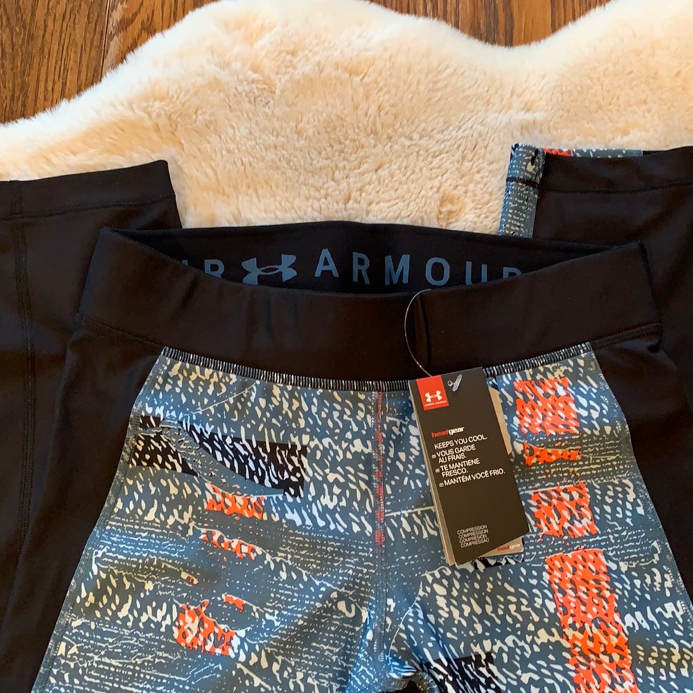 NWT. Under armour compression capris